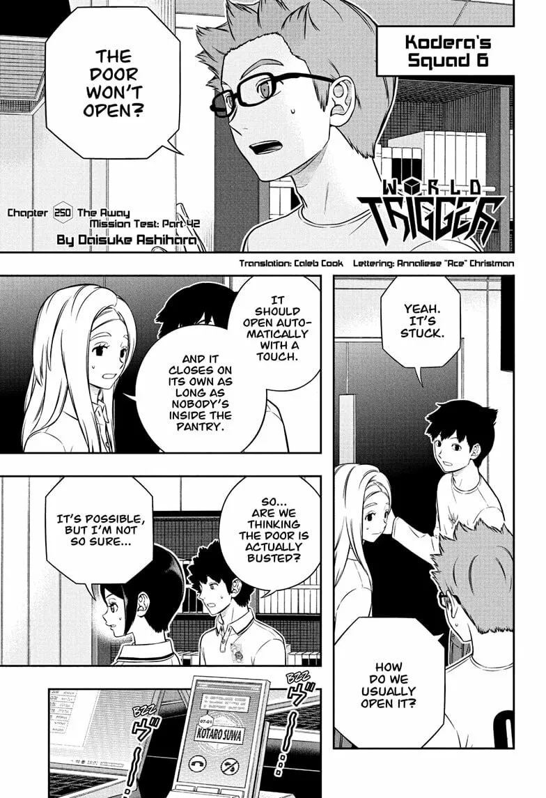 World Trigger Chapter 250 page 1 - 