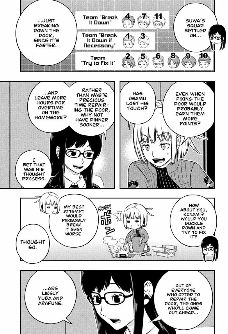 World Trigger Chapter 250 page 13 - 