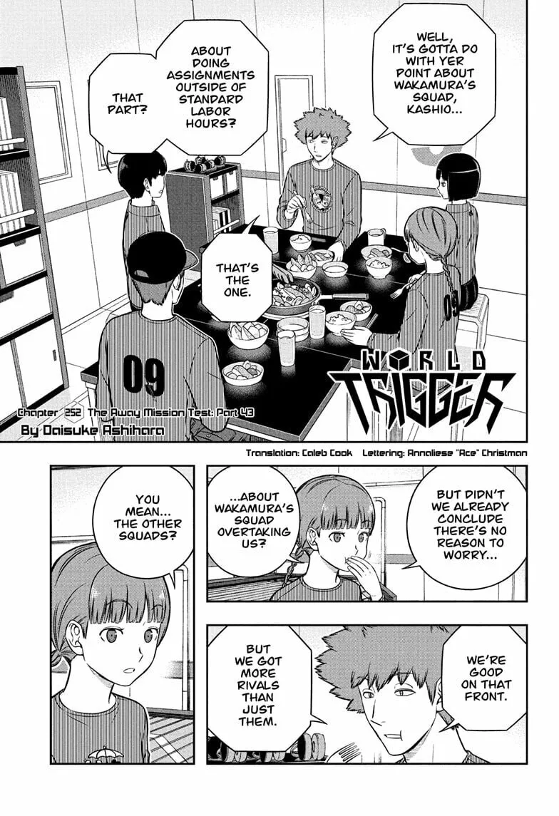 World Trigger Chapter 252 page 1 - 