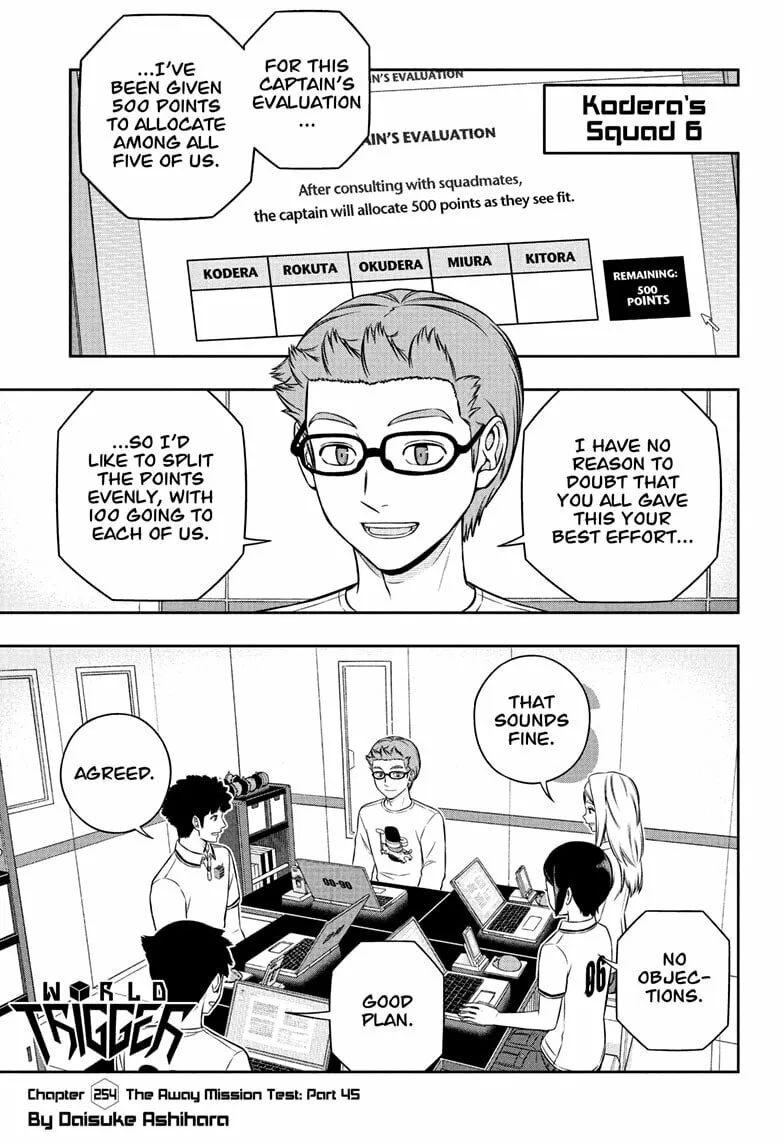World Trigger Chapter 254 page 1 - 