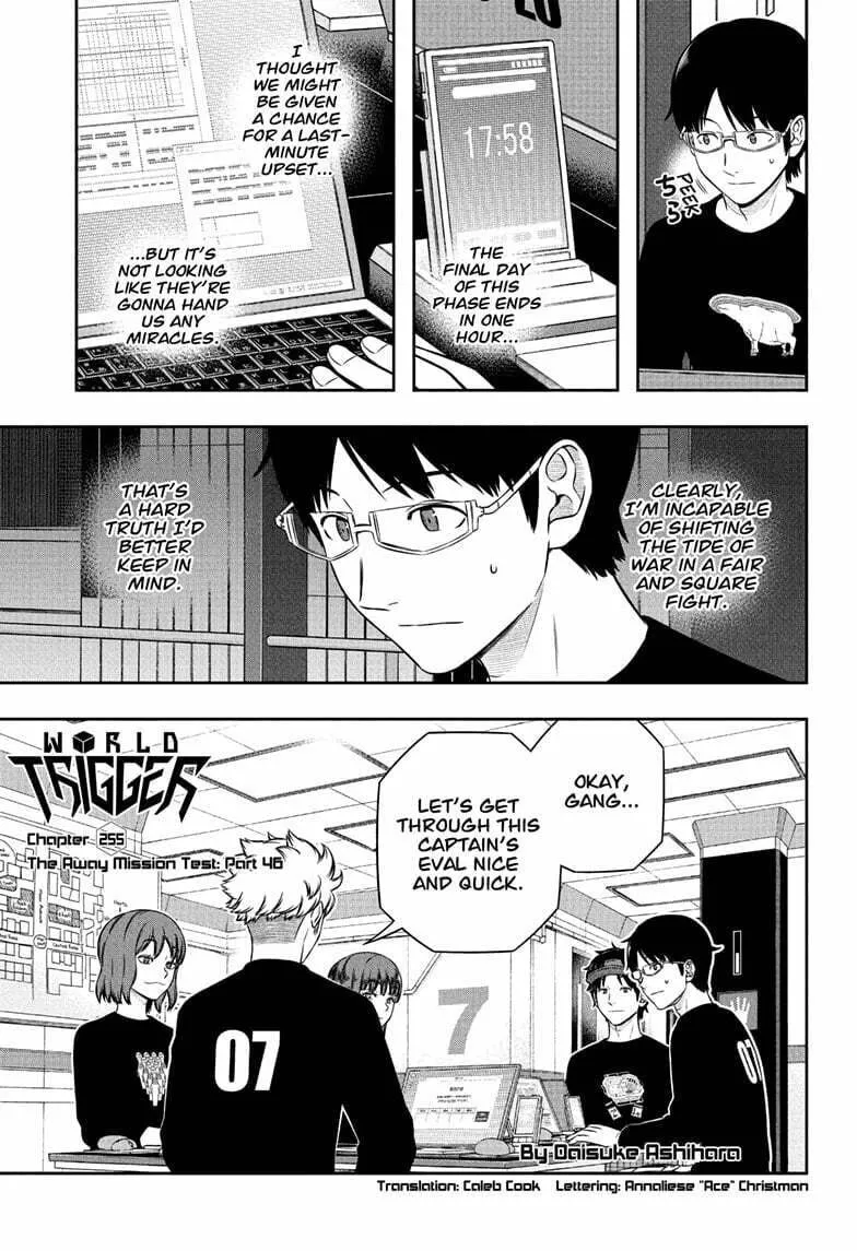 World Trigger Chapter 255 page 1 - 
