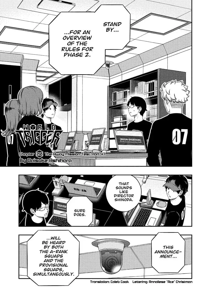 World Trigger Chapter 256 page 1 - 