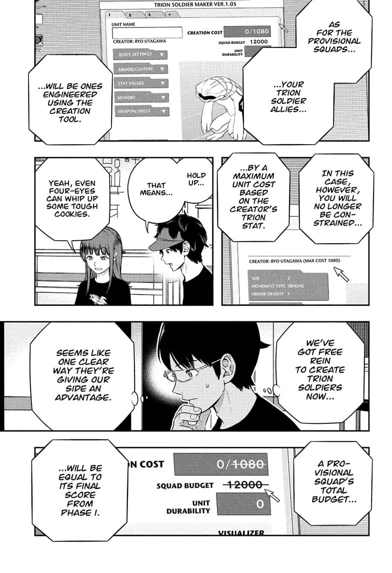 World Trigger Chapter 256 page 15 - 