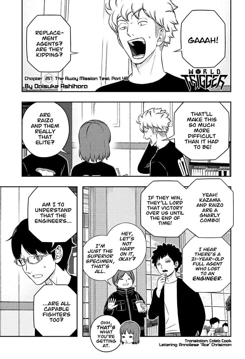 World Trigger Chapter 257 page 1 - 