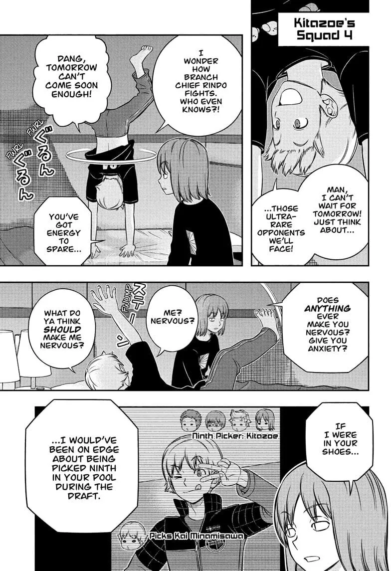 World Trigger Chapter 257 page 15 - 