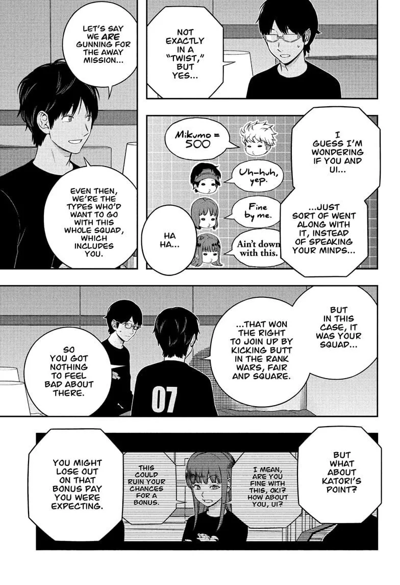 World Trigger Chapter 257 page 19 - 