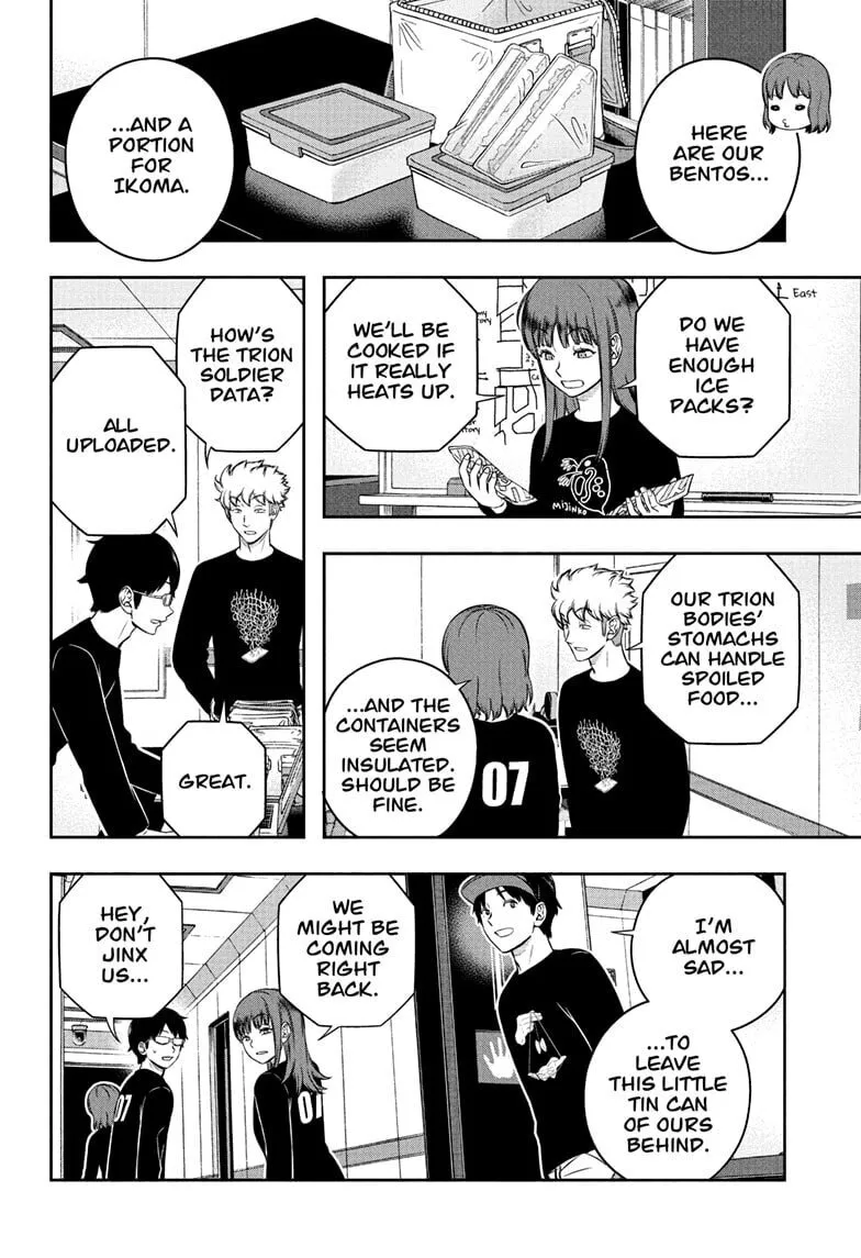 World Trigger Chapter 257 page 34 - 