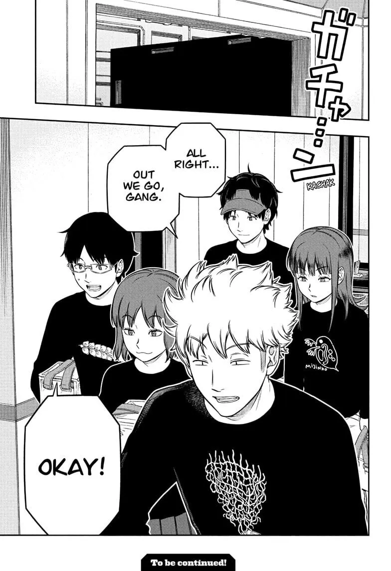 World Trigger Chapter 257 page 35 - 