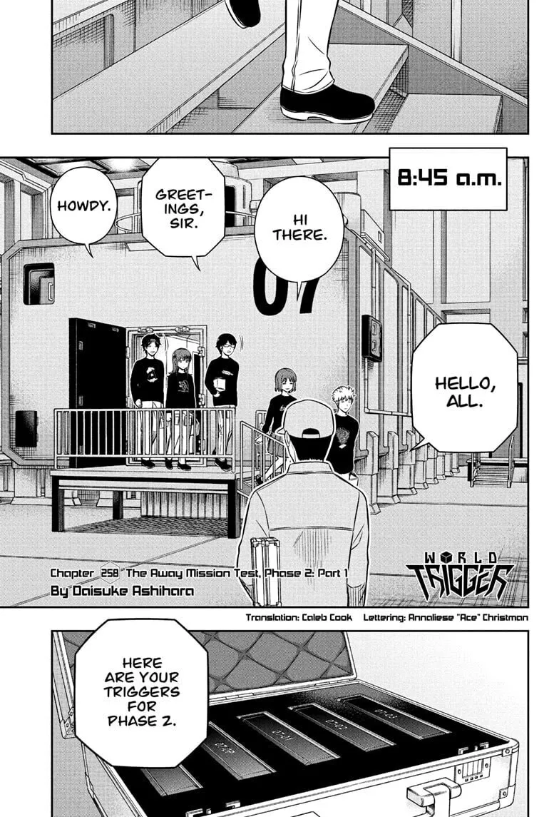 World Trigger Chapter 258 page 1 - 