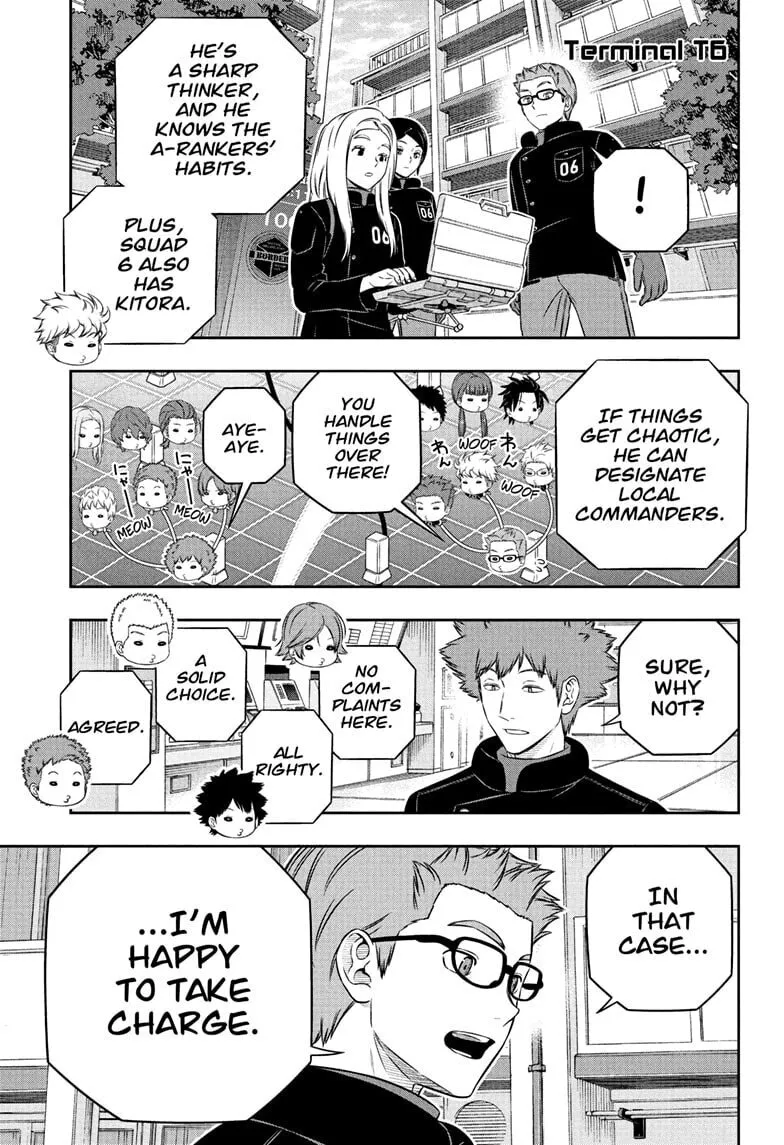 World Trigger Chapter 258 page 15 - 