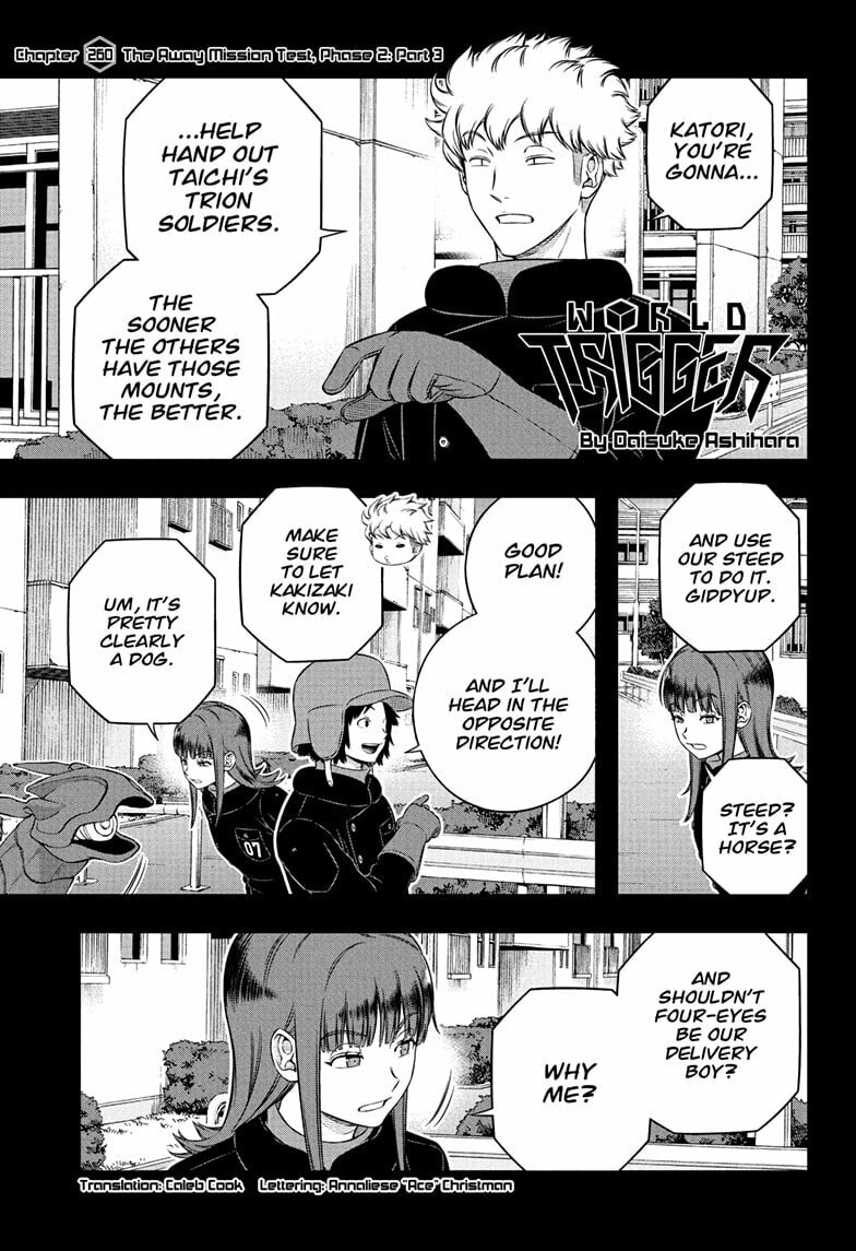 World Trigger Chapter 260 page 1 - 