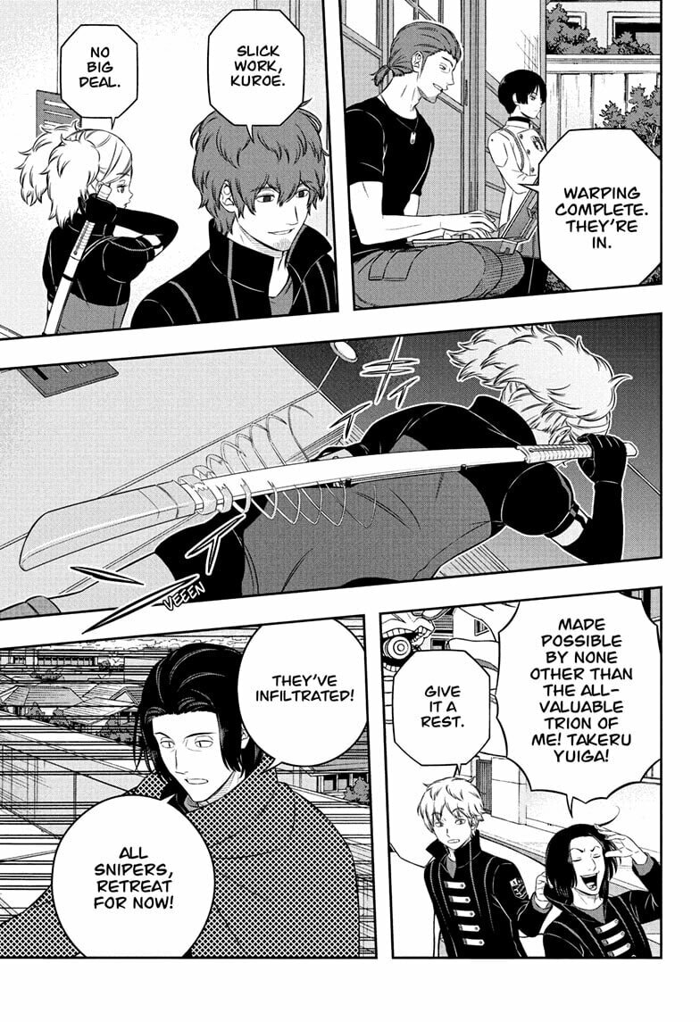 World Trigger Chapter 260 page 17 - 
