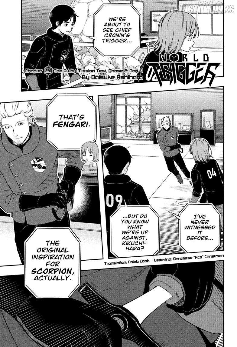 World Trigger Chapter 261 page 1 - 
