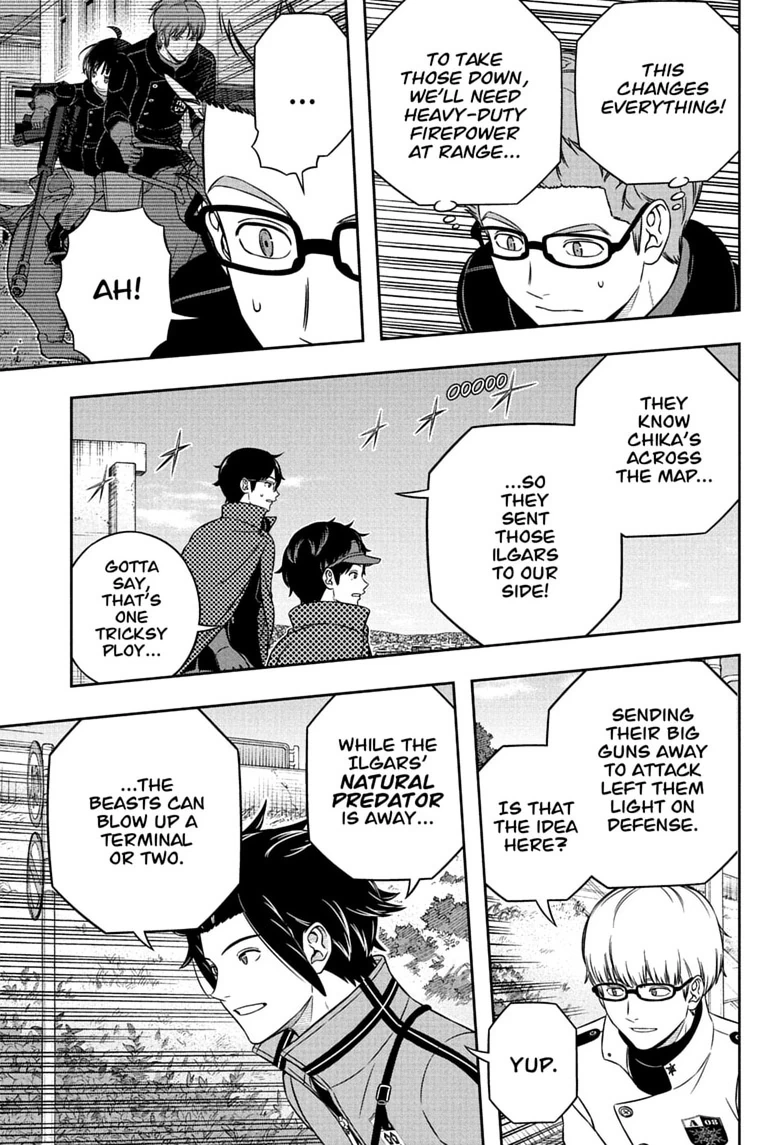 World Trigger Chapter 262 page 31 - 