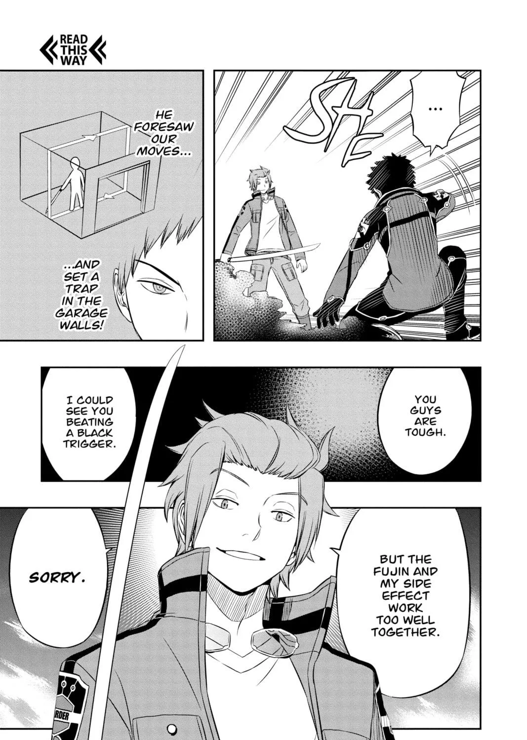 World Trigger Chapter 28 page 35 - 