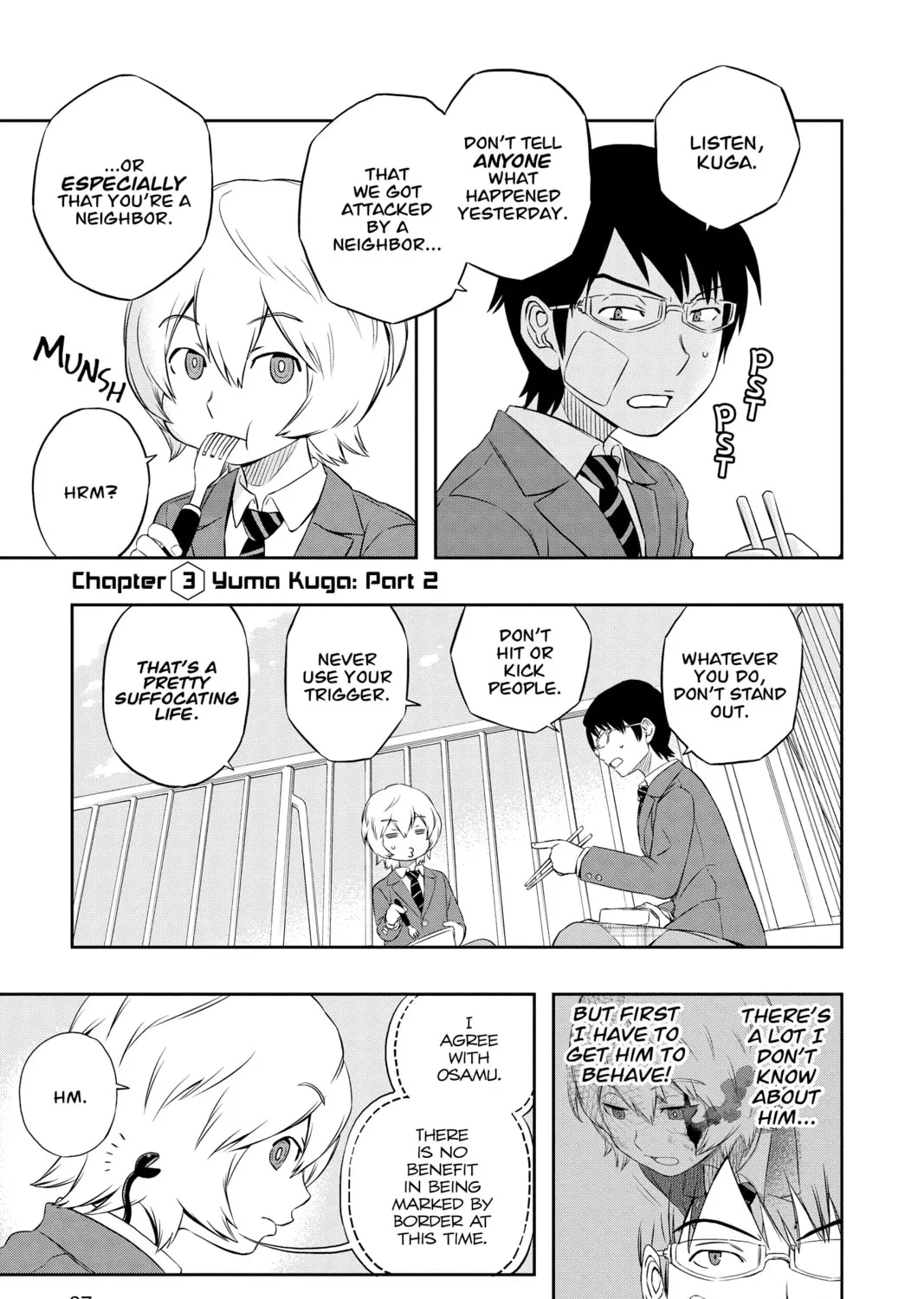 World Trigger Chapter 3 page 1 - 