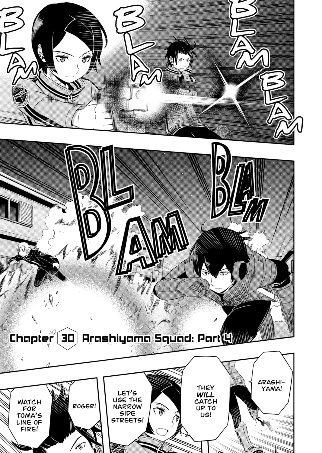 World Trigger Chapter 30 page 1 - 