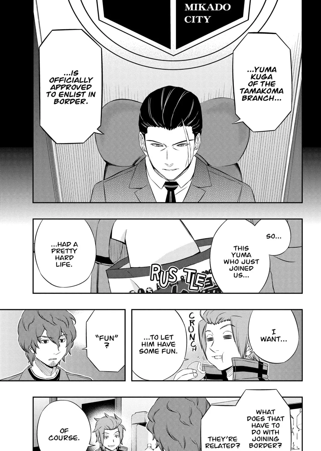 World Trigger Chapter 32 page 13 - 