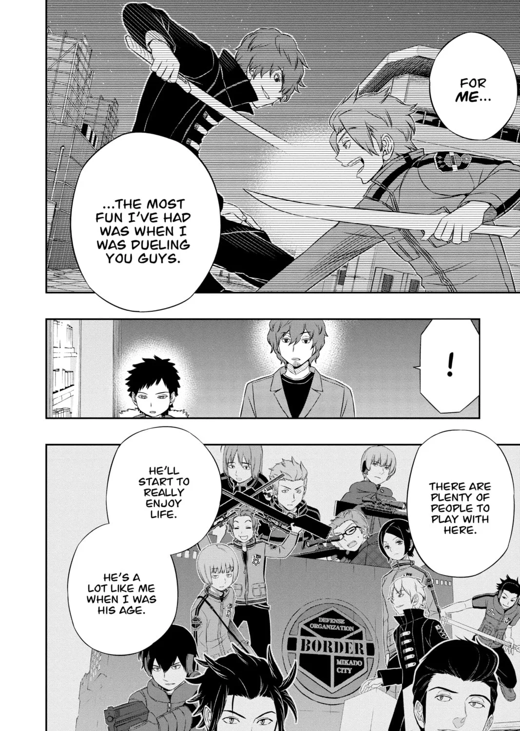 World Trigger Chapter 32 page 15 - 