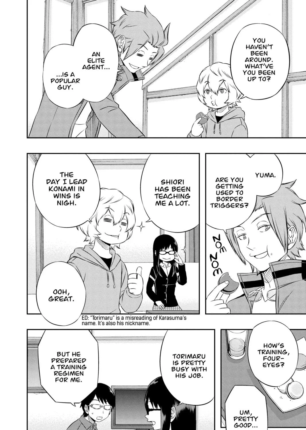 World Trigger Chapter 32 page 23 - 