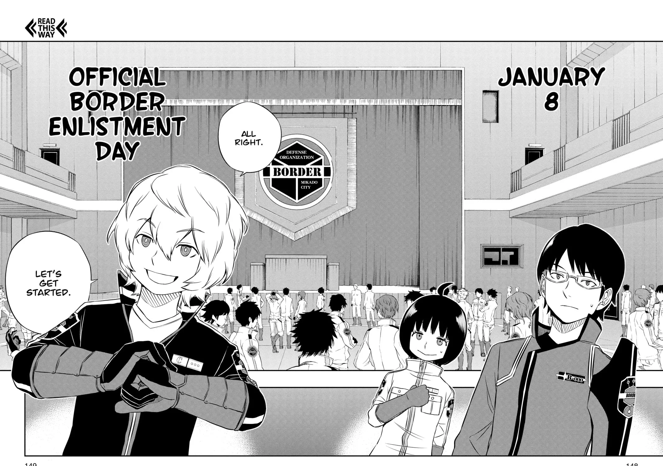 World Trigger Chapter 32 page 35 - 