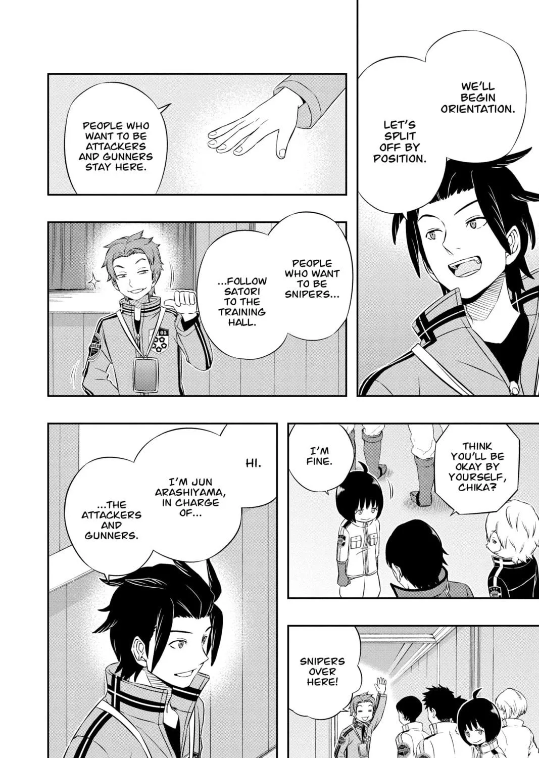 World Trigger Chapter 33 page 11 - 