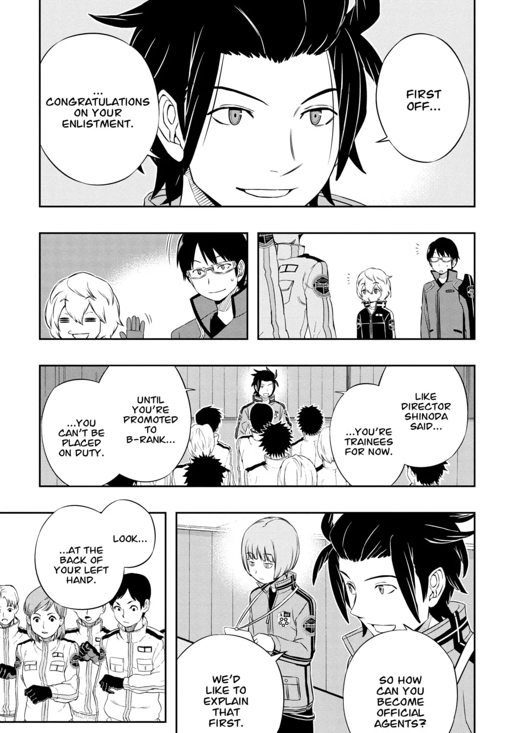World Trigger Chapter 33 page 13 - 