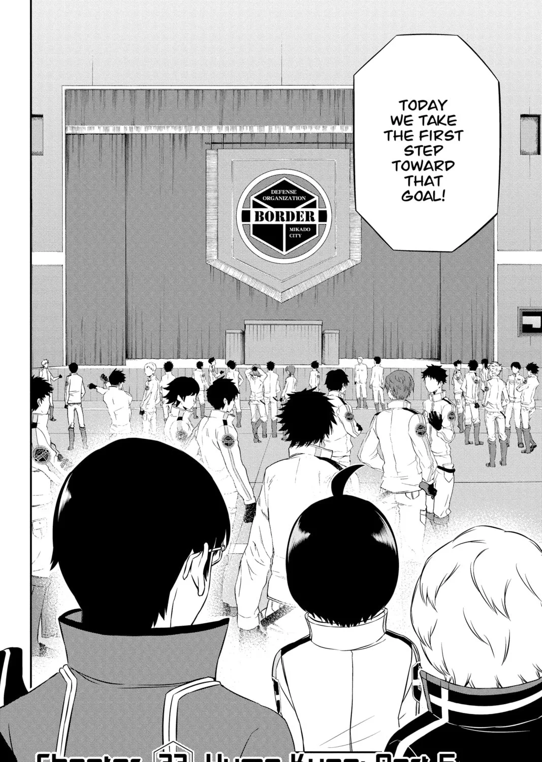 World Trigger Chapter 33 page 3 - 