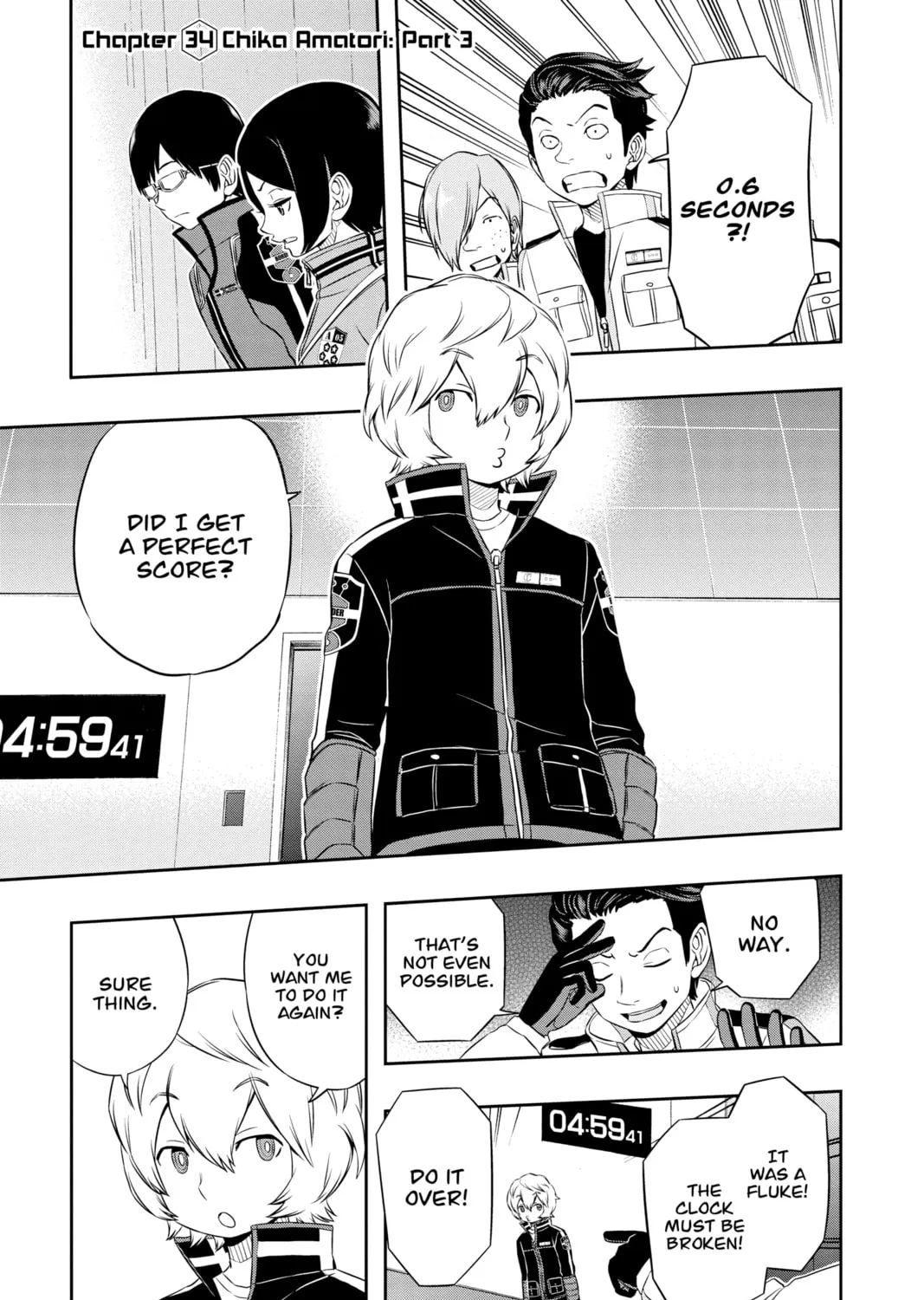 World Trigger Chapter 34 page 1 - 