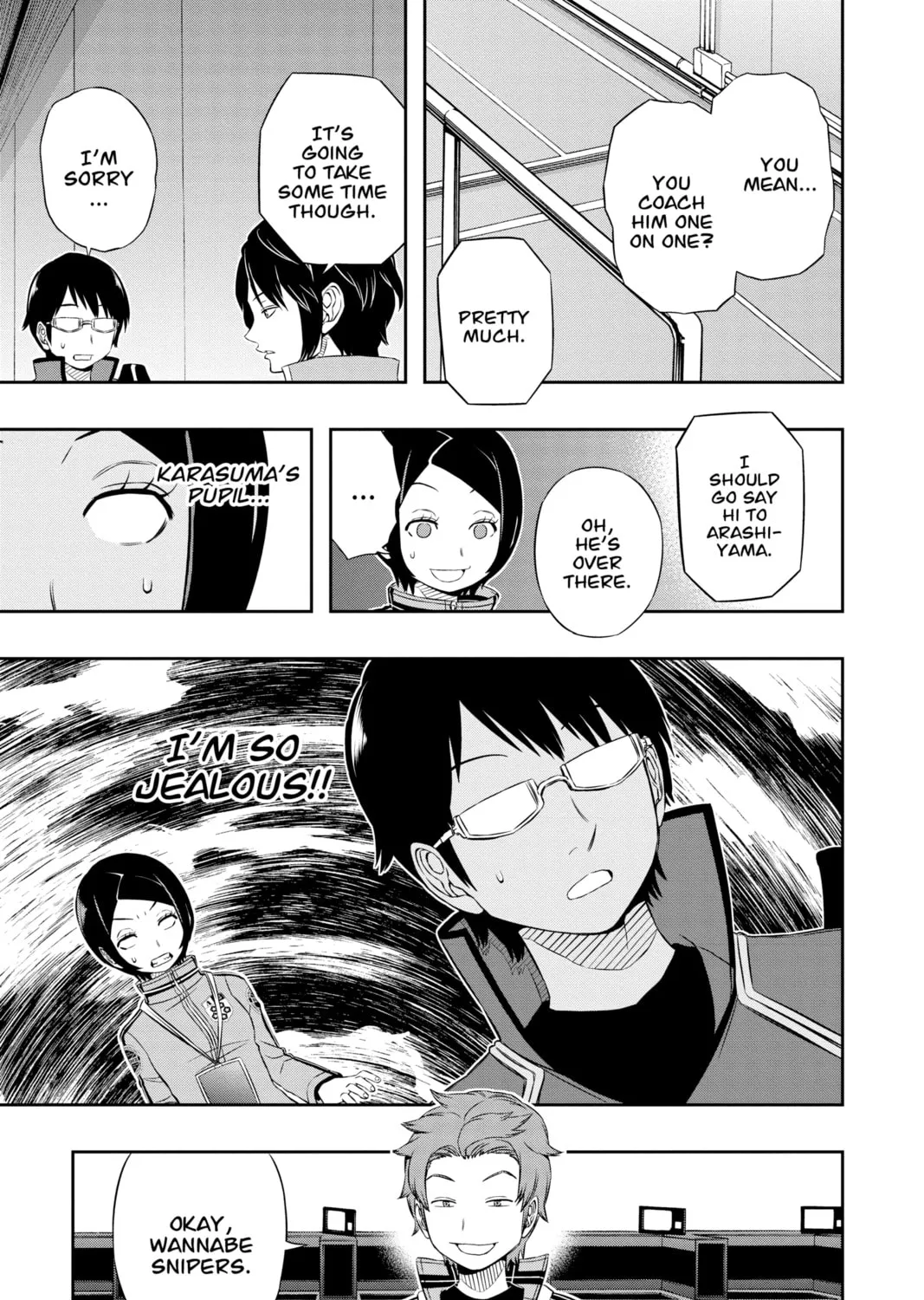 World Trigger Chapter 34 page 13 - 