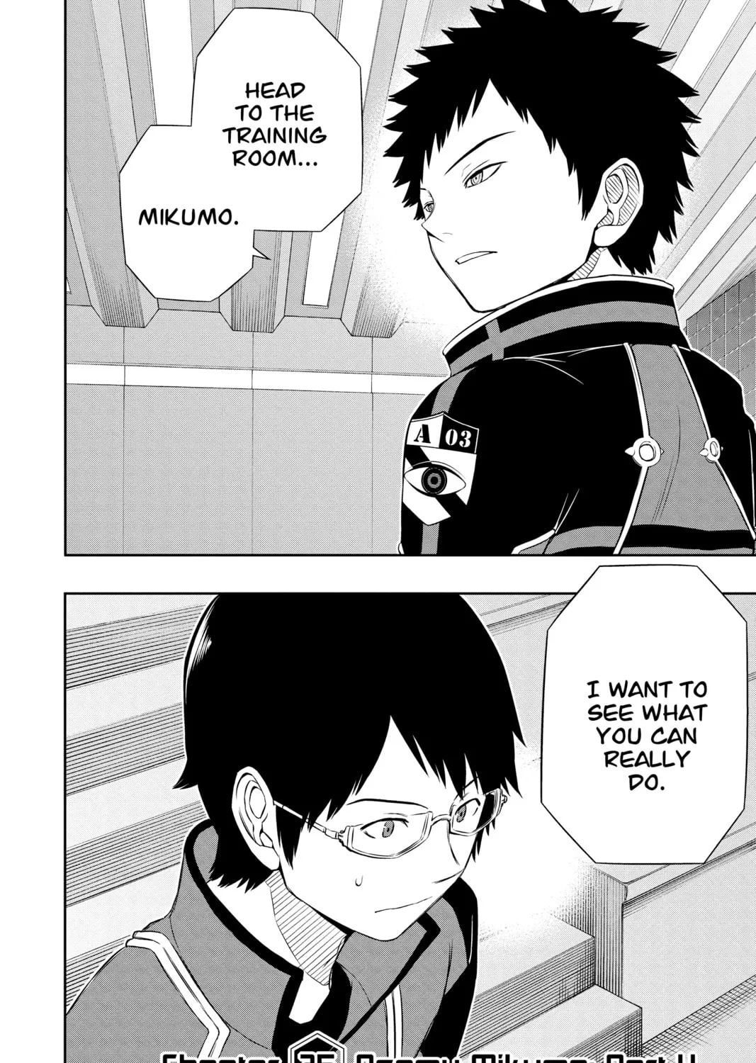 World Trigger Chapter 35 page 3 - 