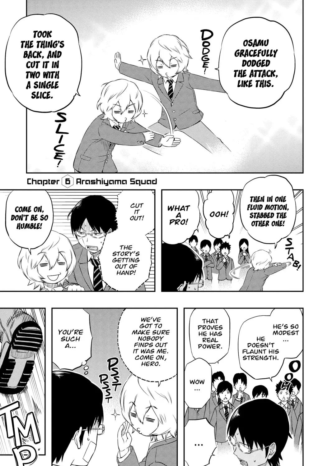 World Trigger Chapter 6 page 1 - 