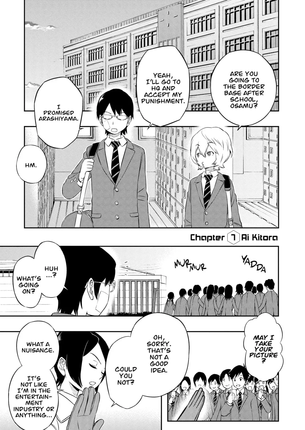 World Trigger Chapter 7 page 1 - 