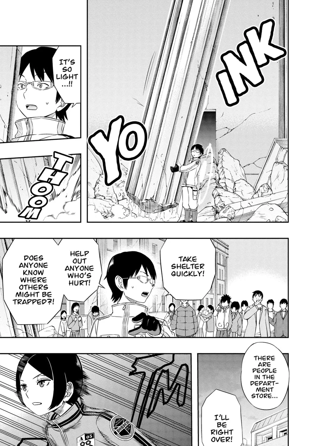 World Trigger Chapter 8 page 21 - 