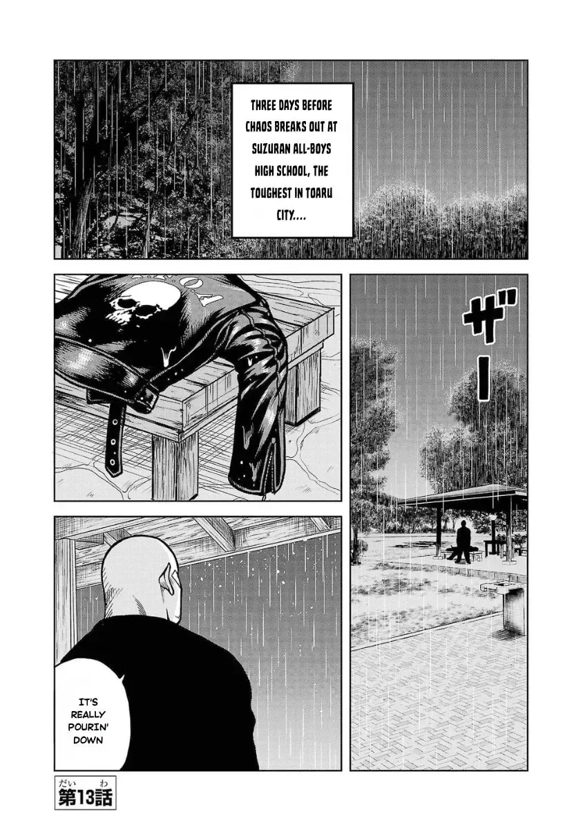 Worst Gaiden: Saburock Santa - Na mo Naki Karasu-tachi Chapter 13 page 3 - 