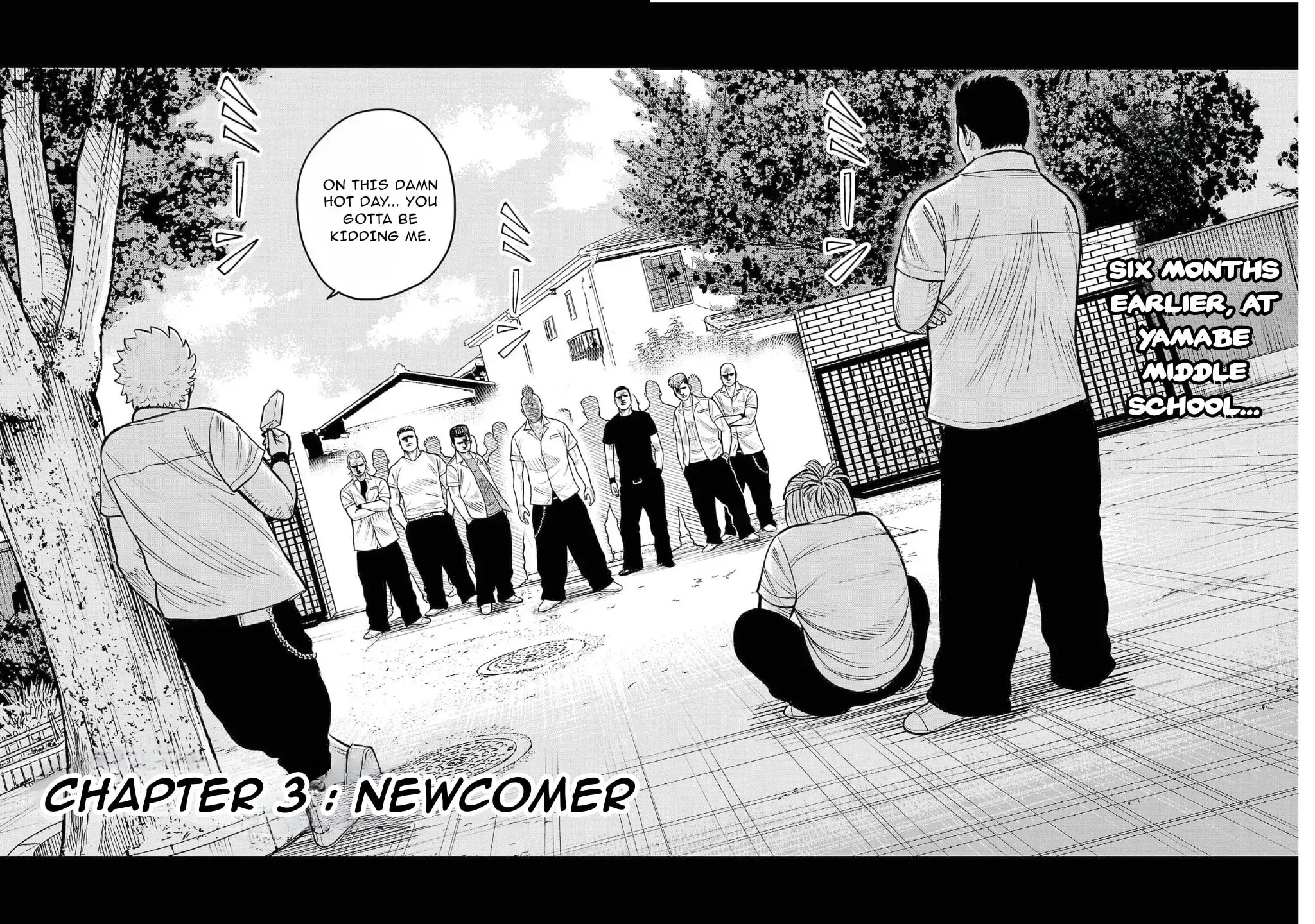 Worst Gaiden: Saburock Santa - Na mo Naki Karasu-tachi Chapter 3 page 3 - 