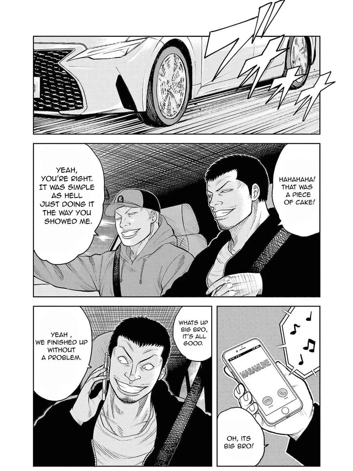 Worst Gaiden: Saburock Santa - Na mo Naki Karasu-tachi Chapter 3 page 36 - 