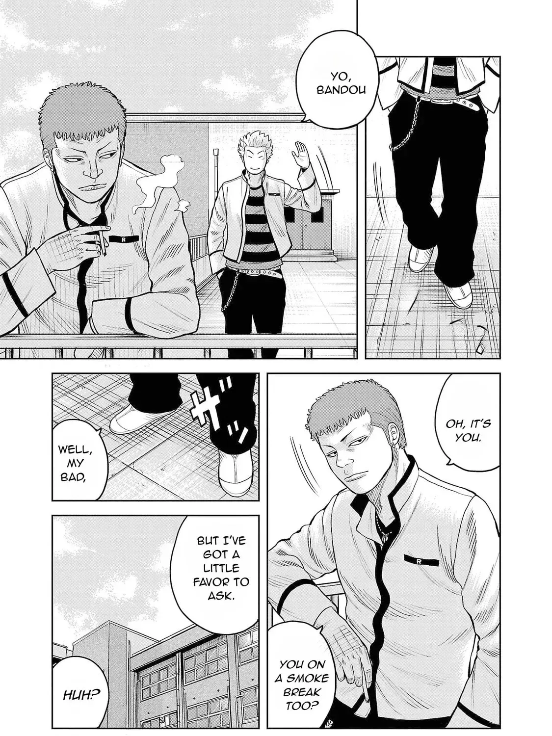 Worst Gaiden: Saburock Santa - Na mo Naki Karasu-tachi Chapter 4 page 53 - 