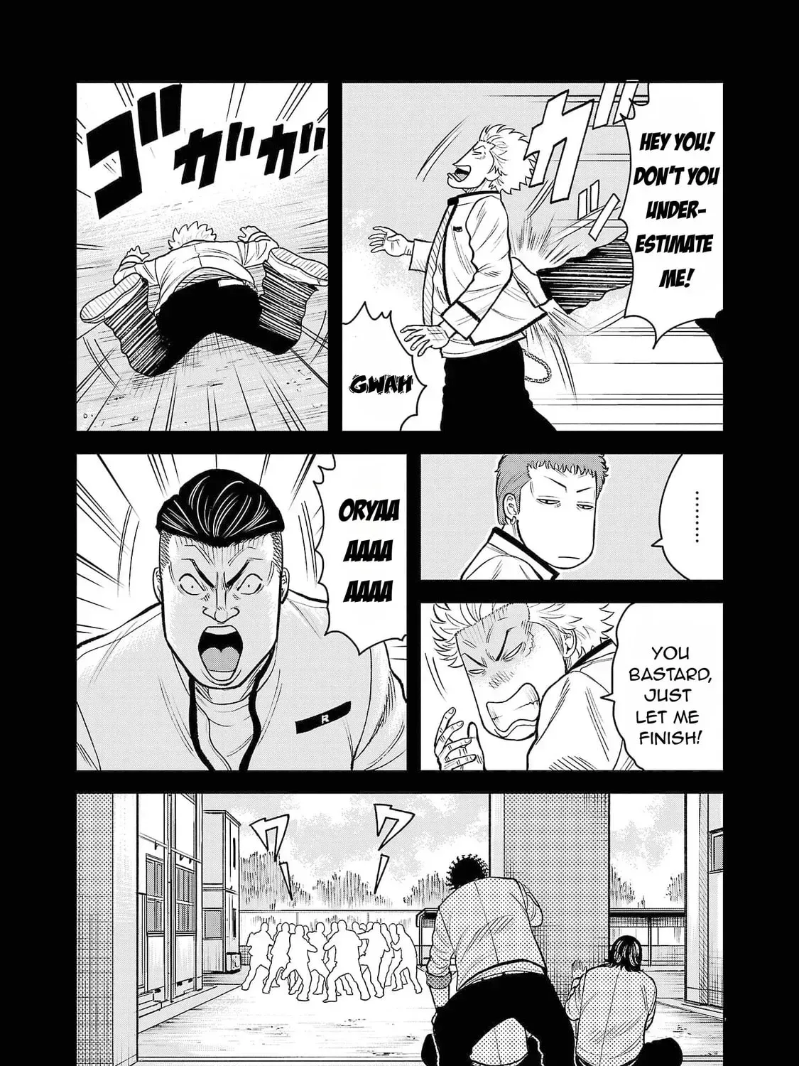 Worst Gaiden: Saburock Santa - Na mo Naki Karasu-tachi Chapter 4 page 9 - 