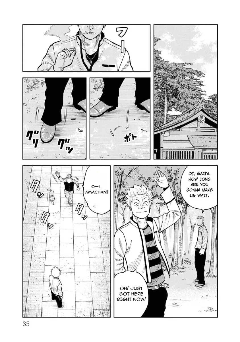 Worst Gaiden: Saburock Santa - Na mo Naki Karasu-tachi Chapter 5 page 33 - 