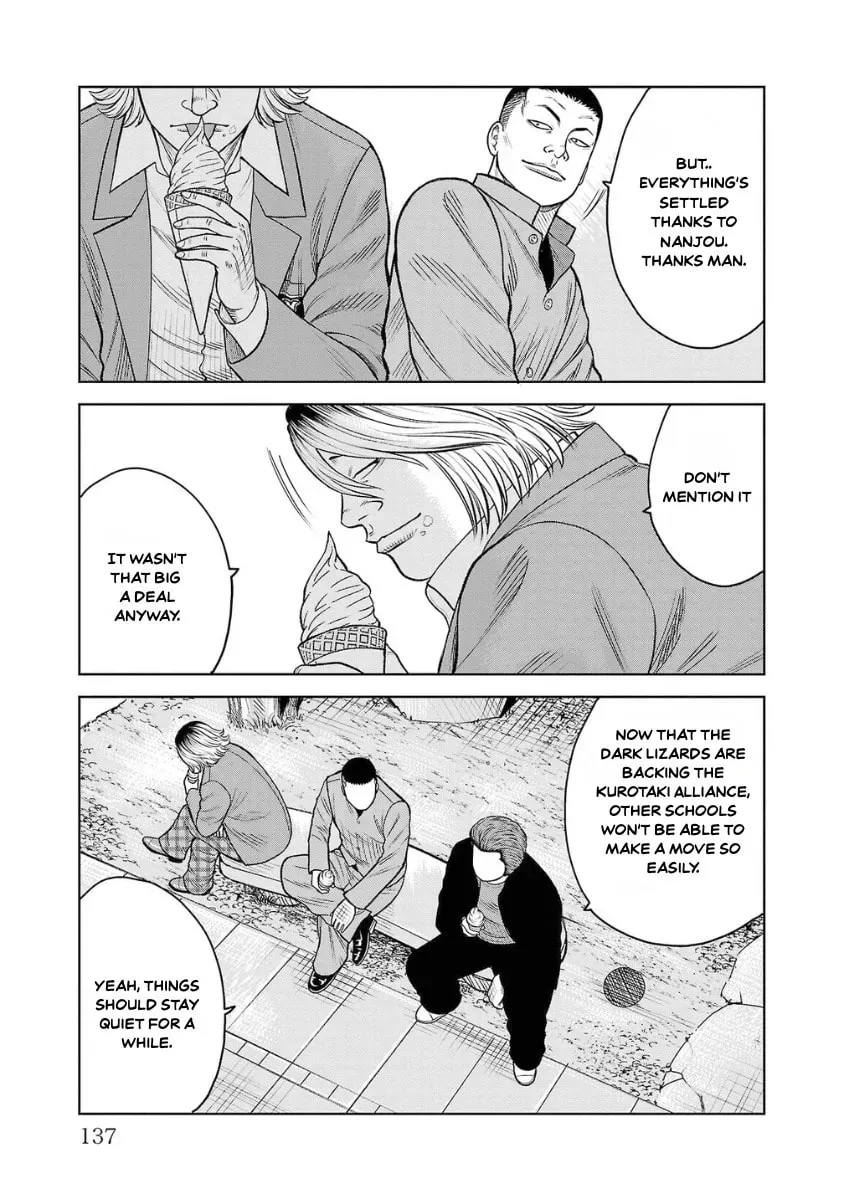 Worst Gaiden: Saburock Santa - Na mo Naki Karasu-tachi Chapter 7 page 35 - 