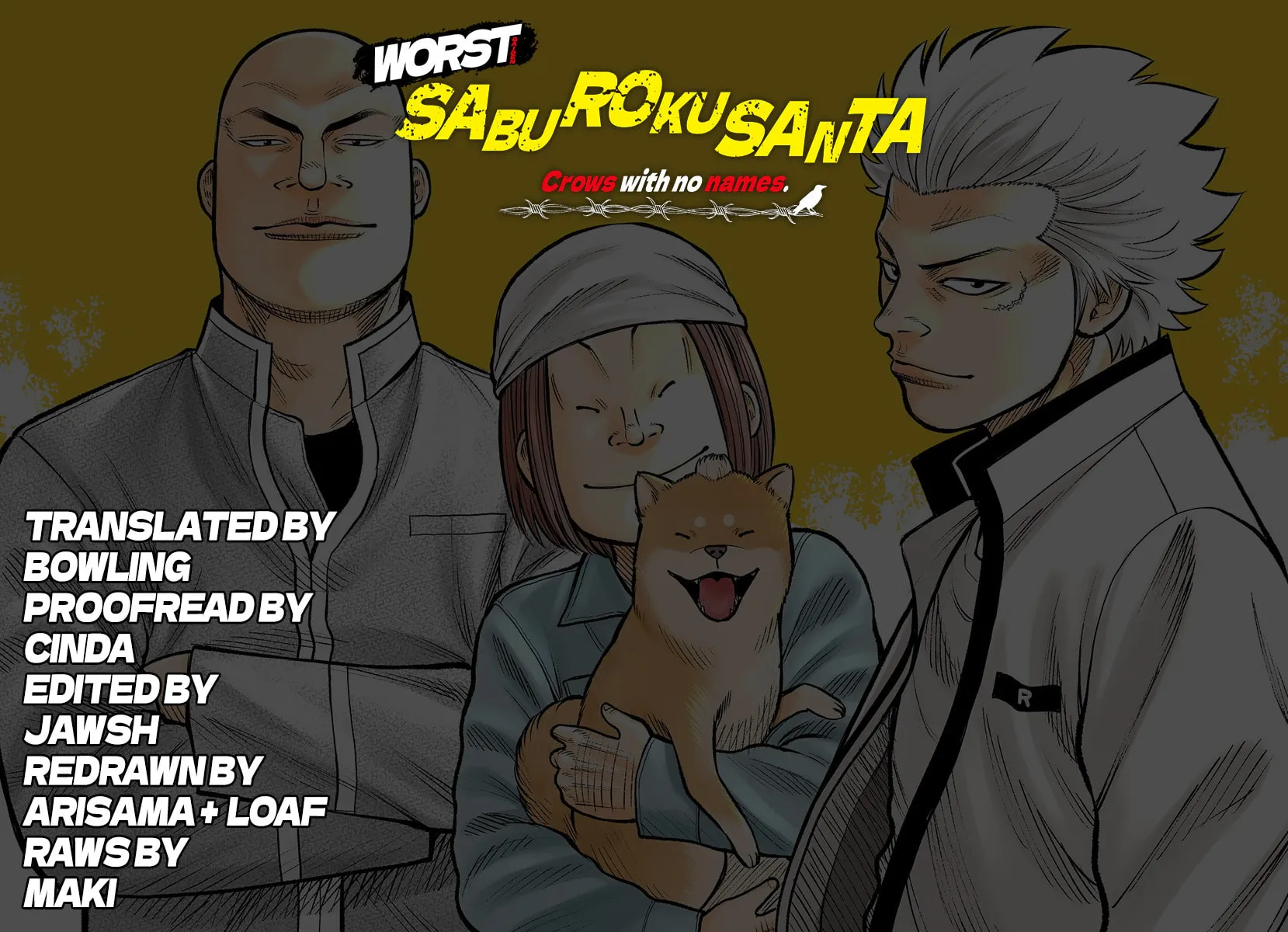 Worst Gaiden Saburoku Santa - Na mo Naki Karasu-tachi Chapter 1 page 1 - 
