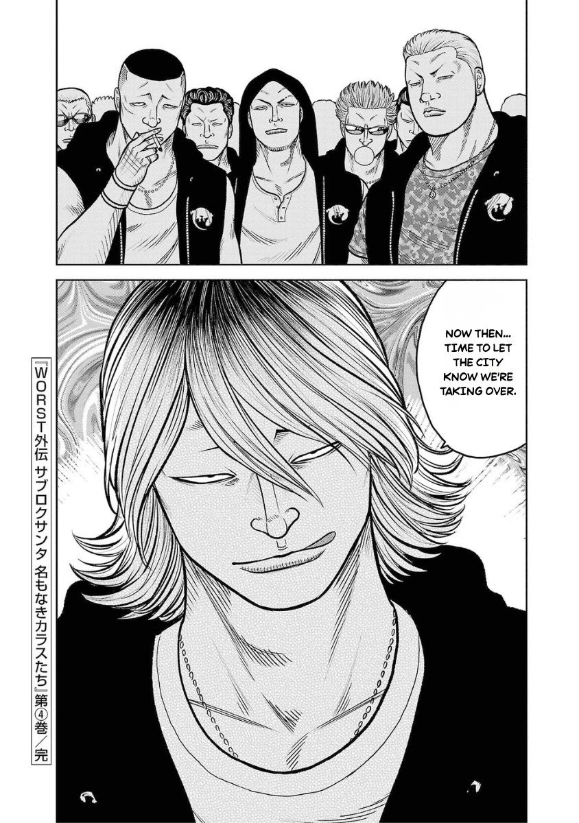 WORST Gaiden Saburoku Santa Namonaki Karasu-tachi Chapter 16 page 48 - 