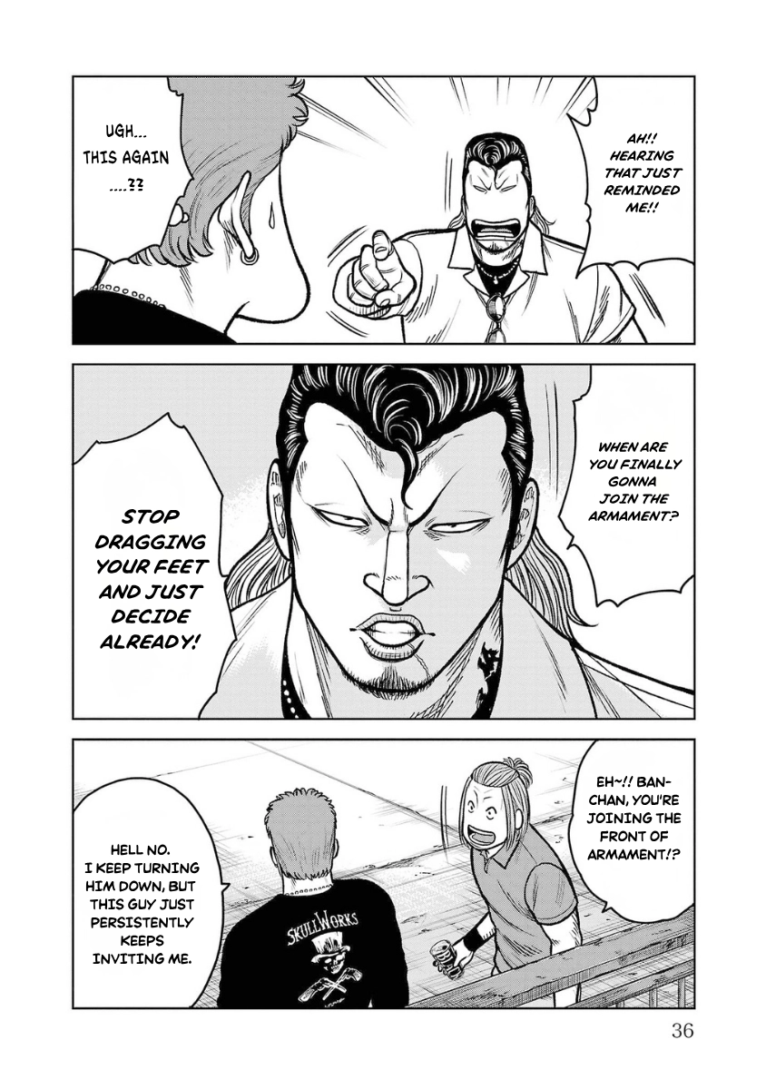 WORST Gaiden Saburoku Santa Namonaki Karasu-tachi Chapter 17 page 35 - 