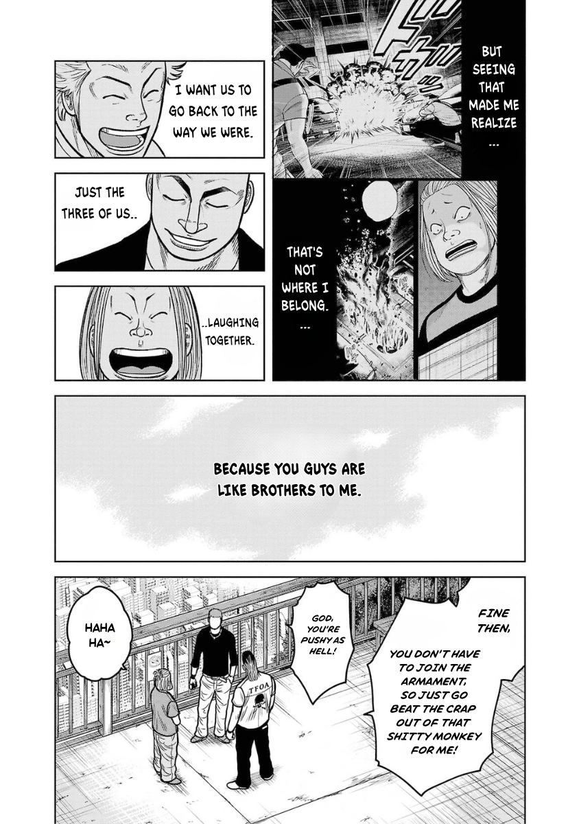 WORST Gaiden Saburoku Santa Namonaki Karasu-tachi Chapter 17 page 38 - 