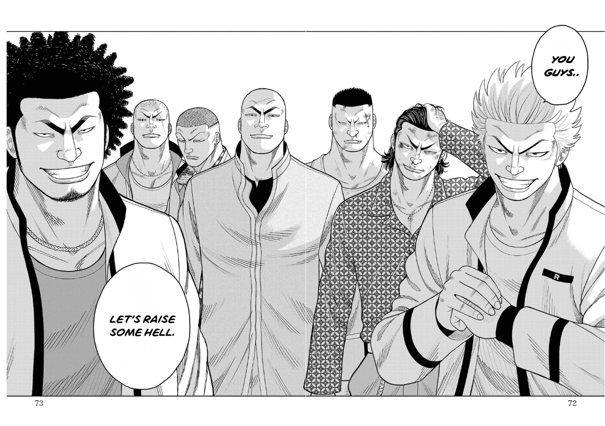 WORST Gaiden Saburoku Santa Namonaki Karasu-tachi Chapter 22 page 15 - 