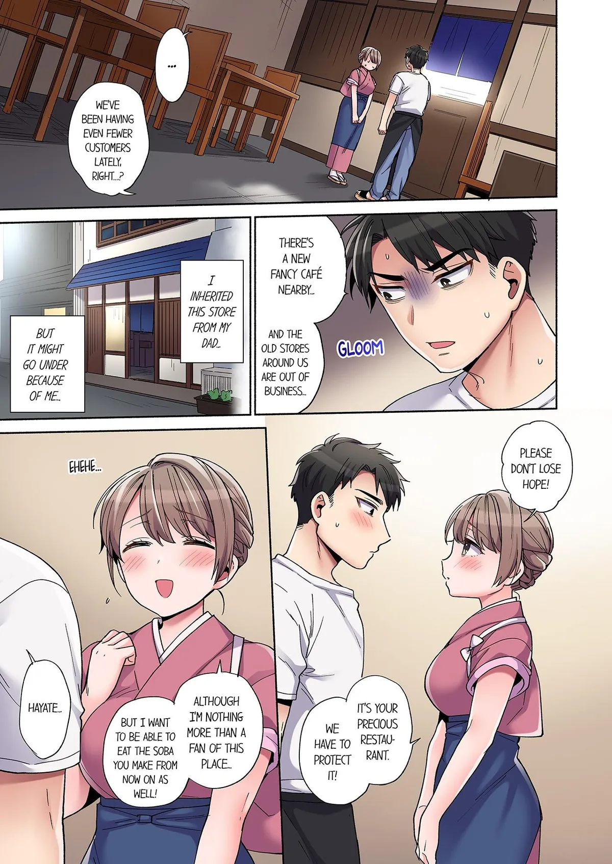 Would You Hold Me? Chapter 1 page 8 - 