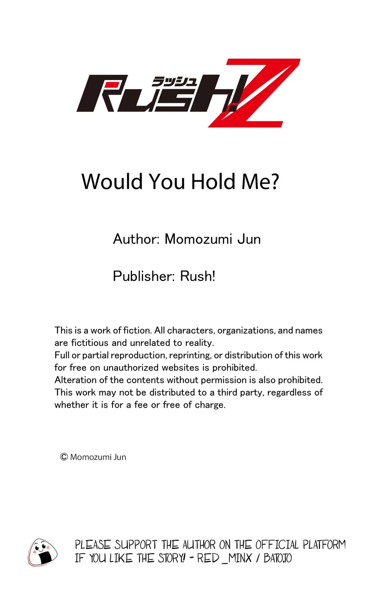 Would You Hold Me? Chapter 7 page 9 - 