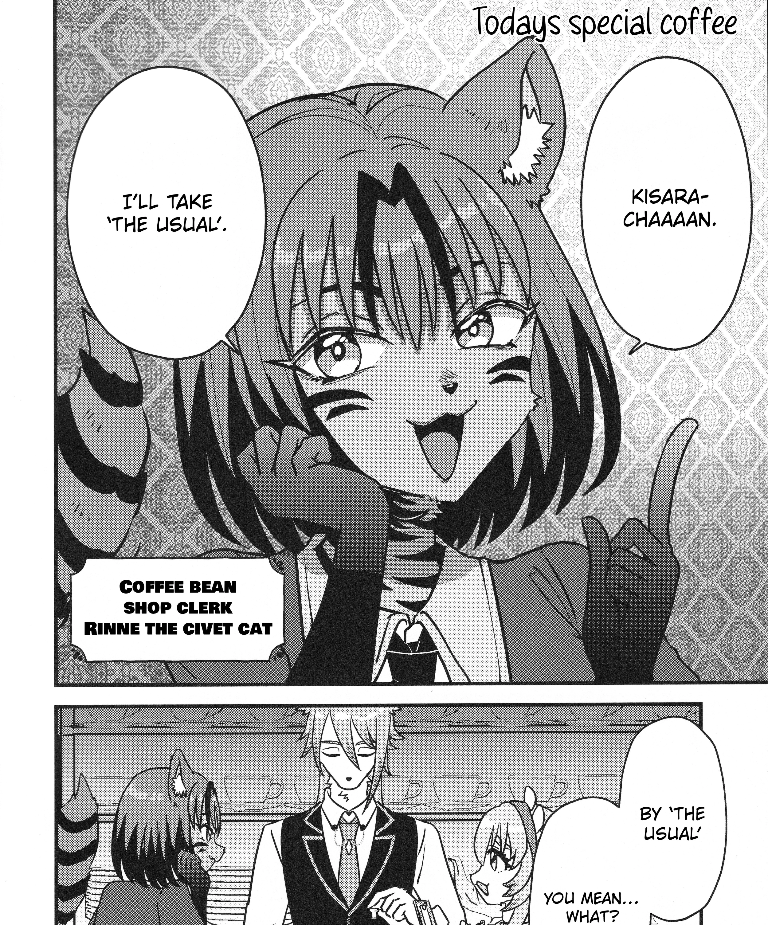 Would you like your usual coffee? Chapter 0 page 13 - 
