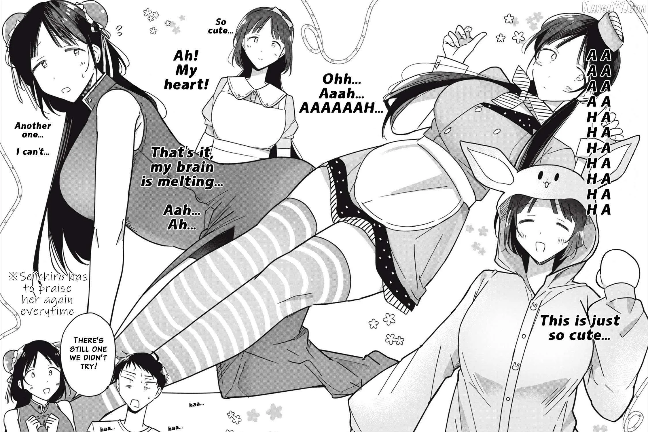 Yachiru-san grows when praised Chapter 10.1 page 39 - 